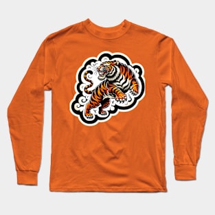 Traditional Tiger Long Sleeve T-Shirt